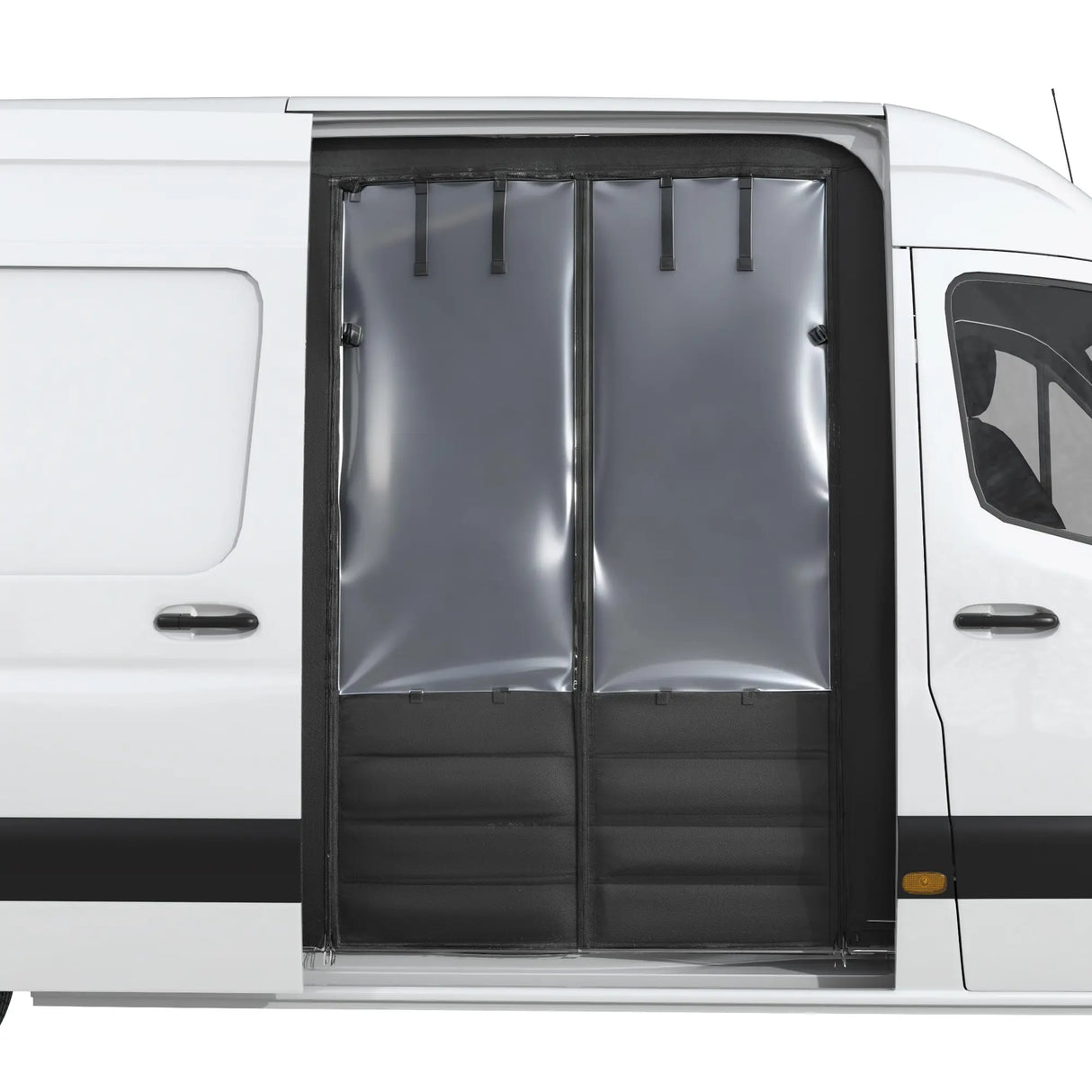 MELIPRON Van Side Door Insulated Curtain Fit for Mercedes Sprinter 2007-2025 High Roof