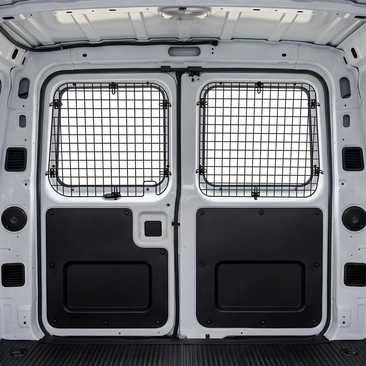 Melipron Rear Window Security Screens for 1992-2014 Ford E-series - Pair