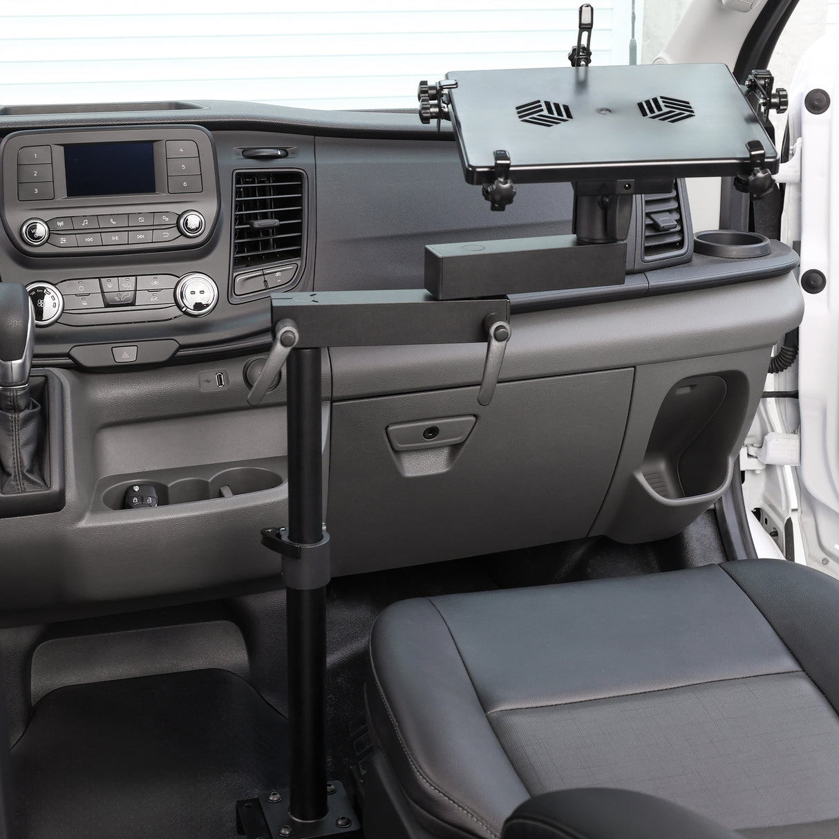 Melipron Van Laptop Mount Fit for Ford Transit 150 250 350