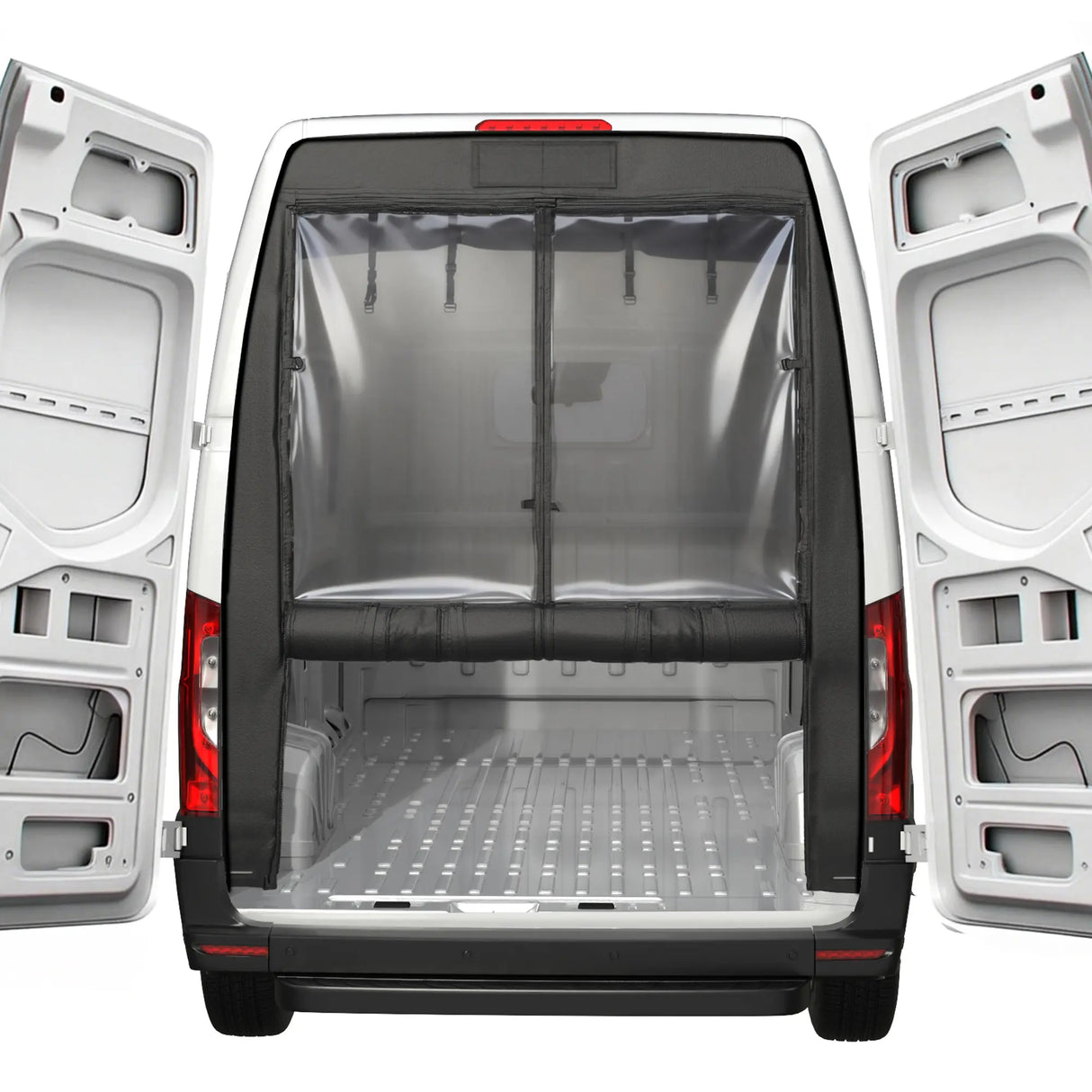 Melipron Insulated Wind Chill Curtain for 2007-2026 Mercedes Sprinter High Roof Rear Door