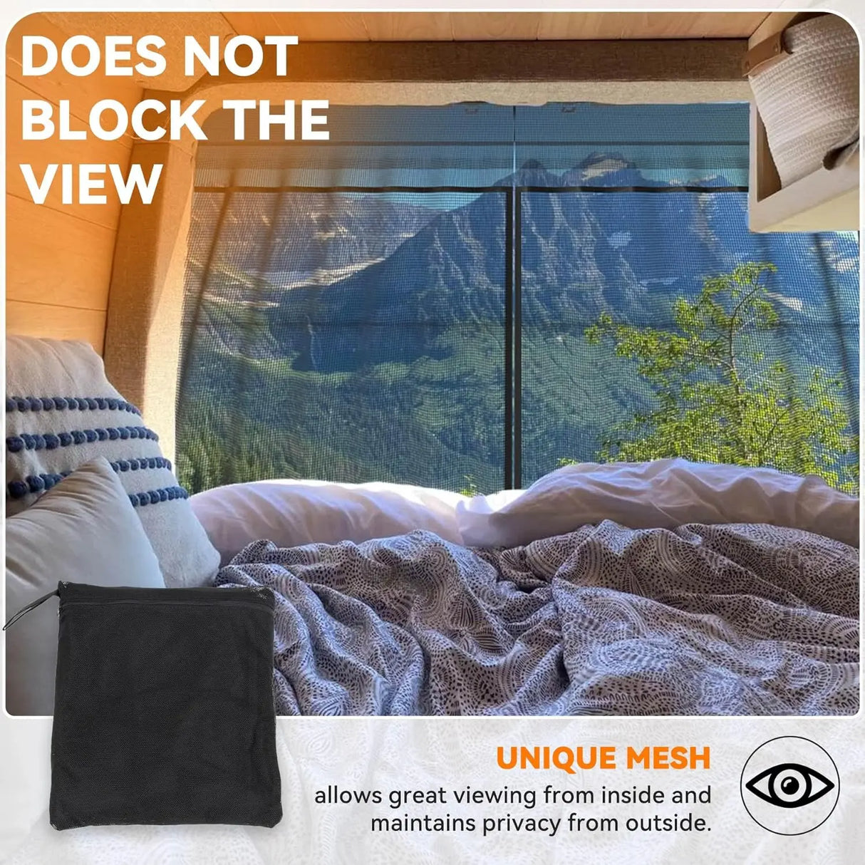 Van Bug Screen for Ford Transit/Mercedes Sprinter-10