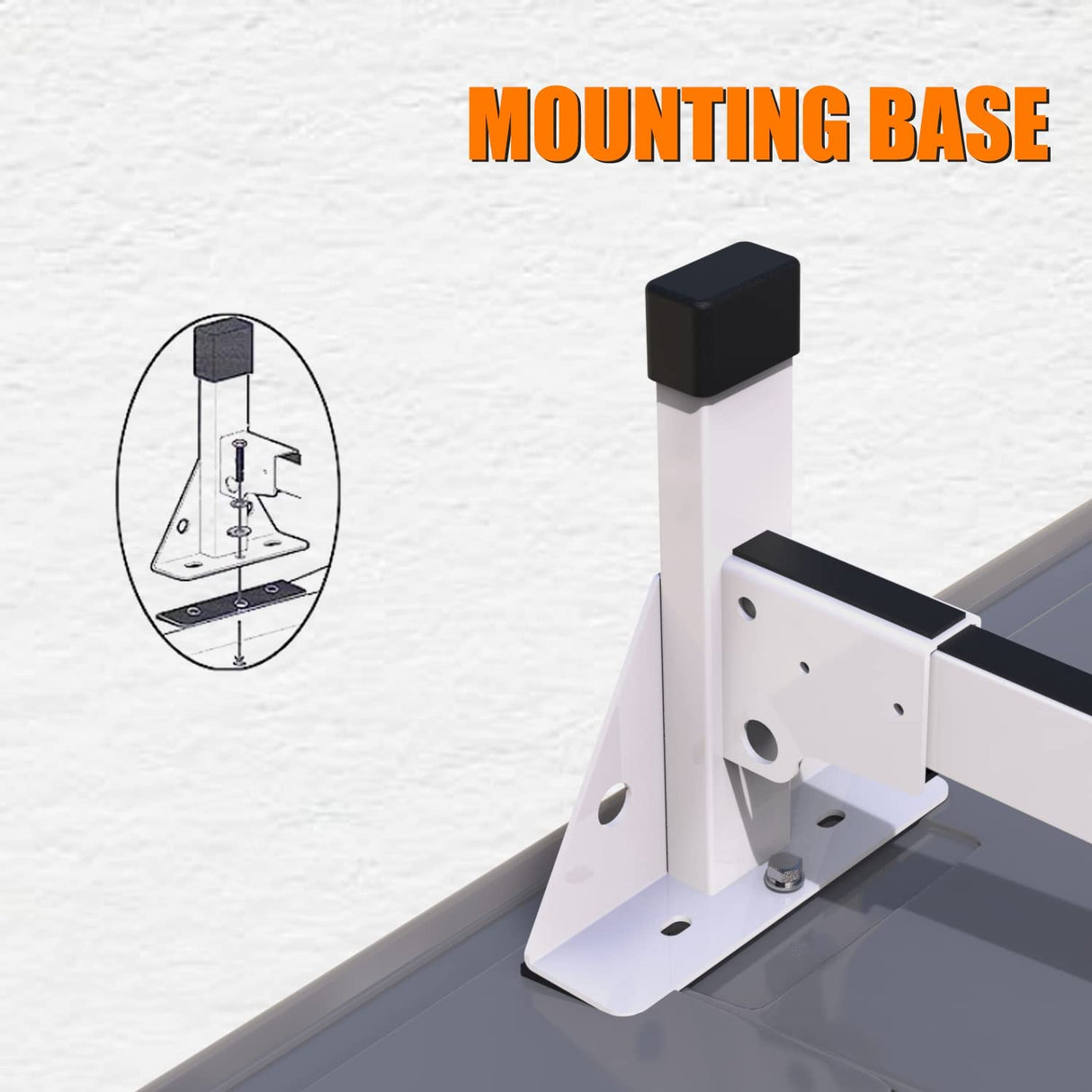 melipron ladder rack for van for ford transit connect-13