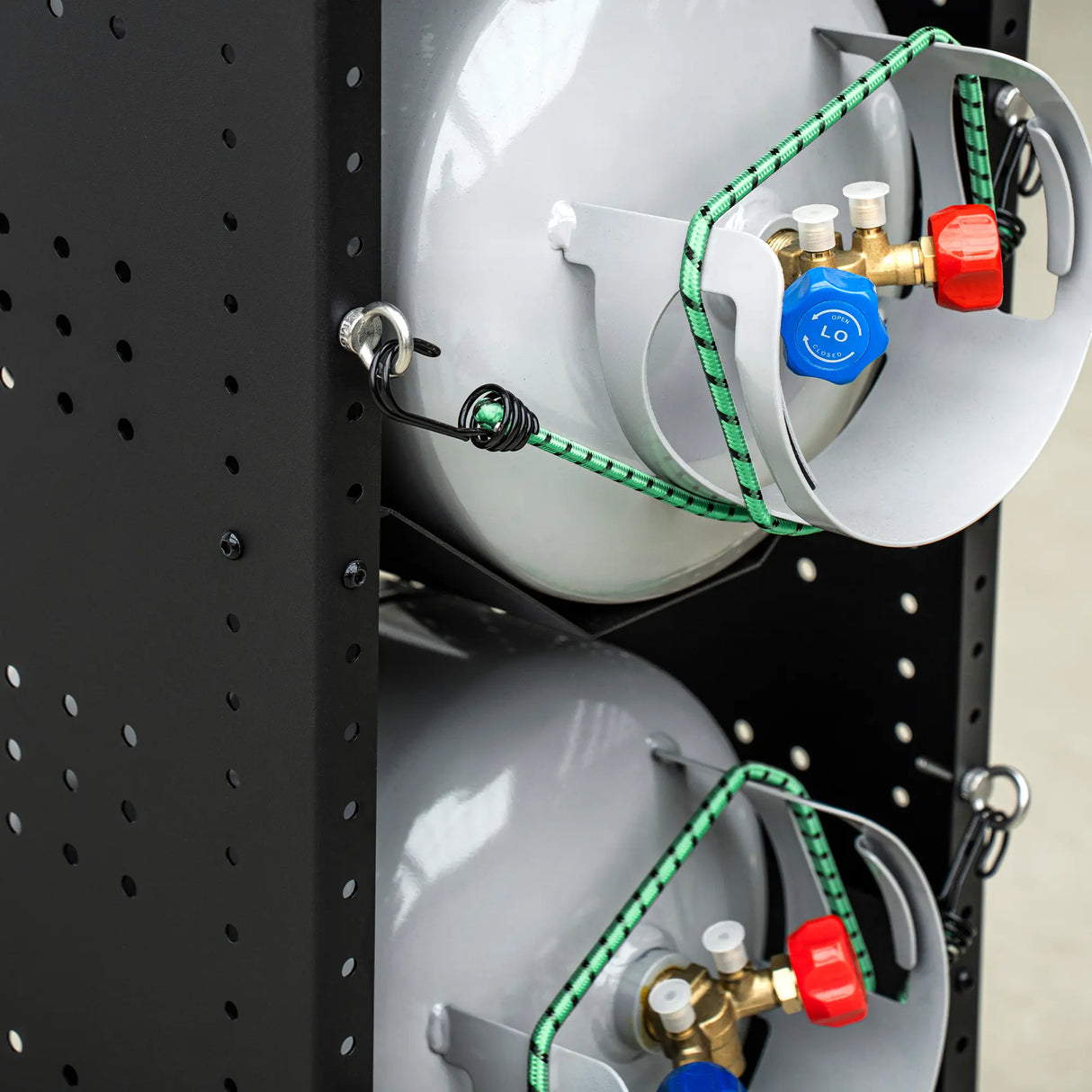 46" H x 13" D Steel Cargo Van Shelving Storage with Door-23