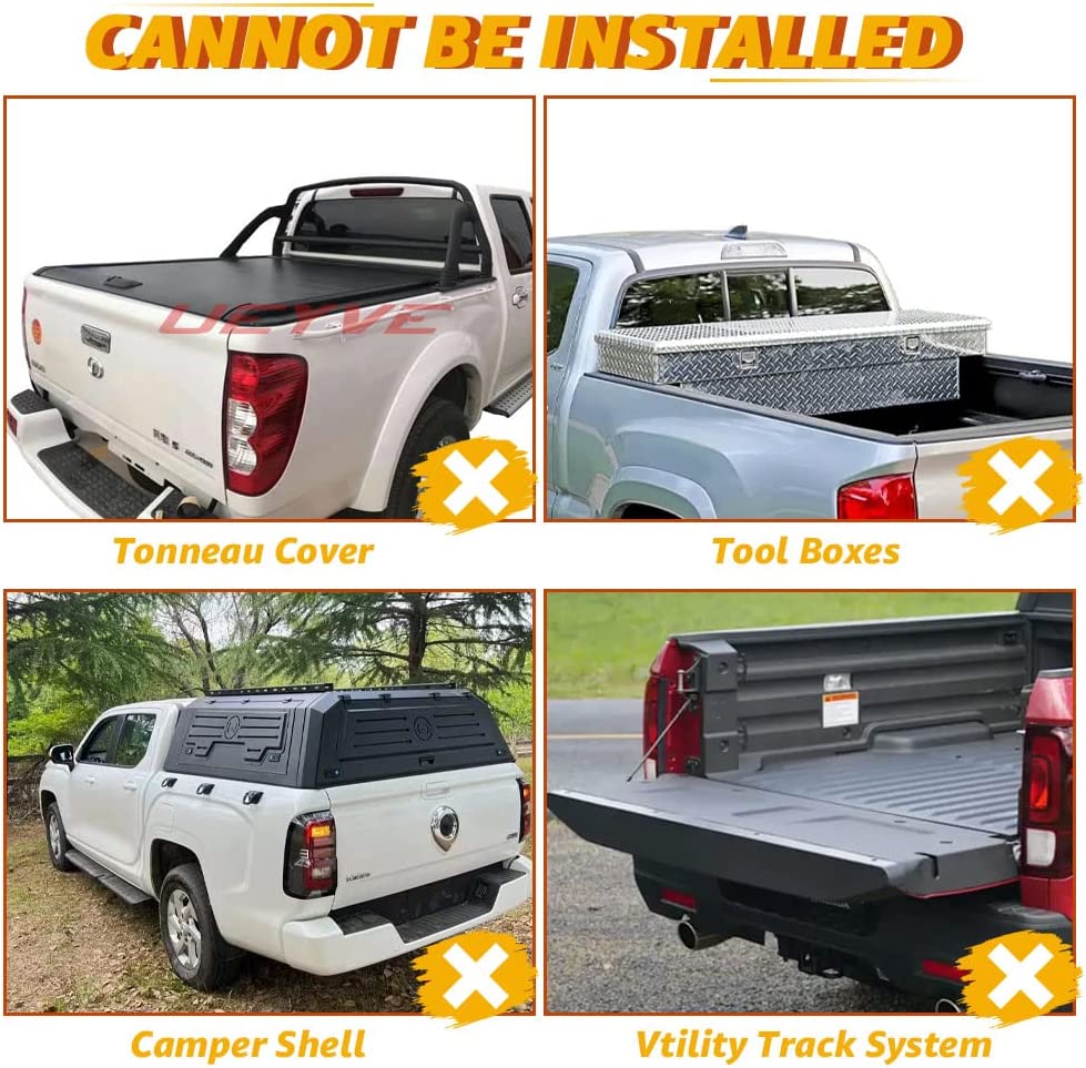 MELIPRON Truck Bed Rack Fit for Most Pickup