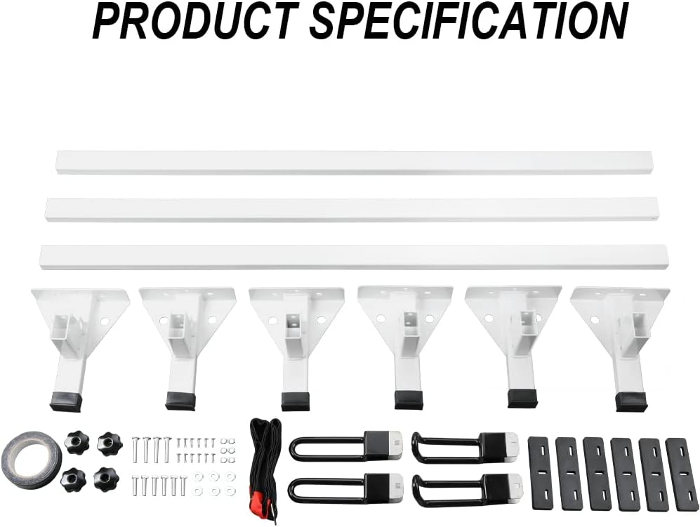 Melipron 54" Van Roof Rack for Ford Transit 150 250 350-14