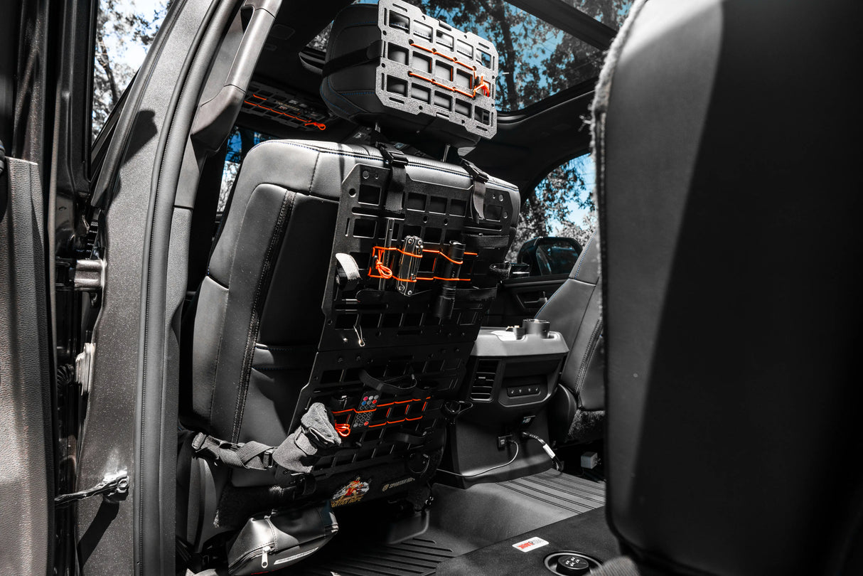 Vehicle Seat Back Molle Organizer - melipron