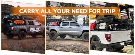 Optimizing Your Overland Experience: The Premier Adjustable Truck Bed Rack for Full-Size Pickups - MELIPRON