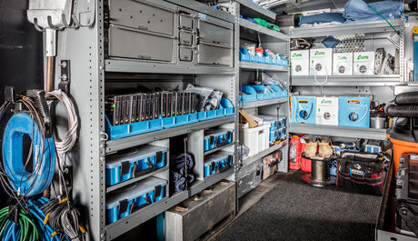 Ram ProMaster Shelving Ideas: Boost Efficiency with MELIPRON Van Shelving Storage - MELIPRON