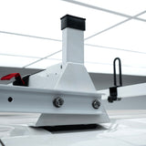 Melipron Van Roof Ladder Racks with Rear Cargo Roller for Ford Transit 150 250 350