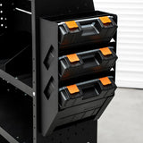 46" H x 13" D Steel Cargo Van Shelving Storage with Door-12