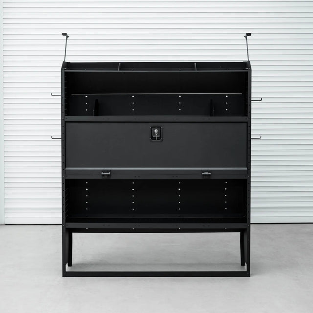 46" H x 13" D Steel Cargo Van Shelving Storage with Door-9