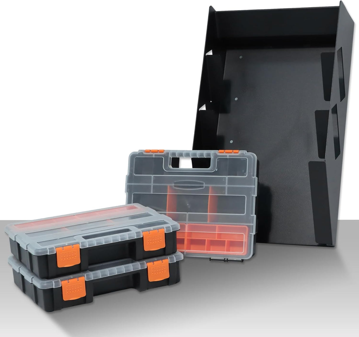 Hanging Tote Kit for Van with 3 Plastic Storage Boxes-7