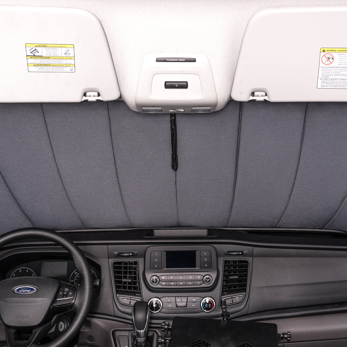 Melipron Magnetic Front Windshield Cover for Ford Transit Medium/High Roof