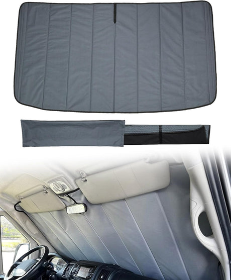 Insulated Blackout Van Windshield Covers for RAM Promaster - MELIPRON