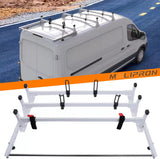 Melipron Van Roof Ladder Racks with Wind Deflector-1