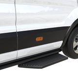 Running Board Fits for Ford Transit 150, 250, 350, Aluminum Rear Side Steps for Van No-Drilling Required-2