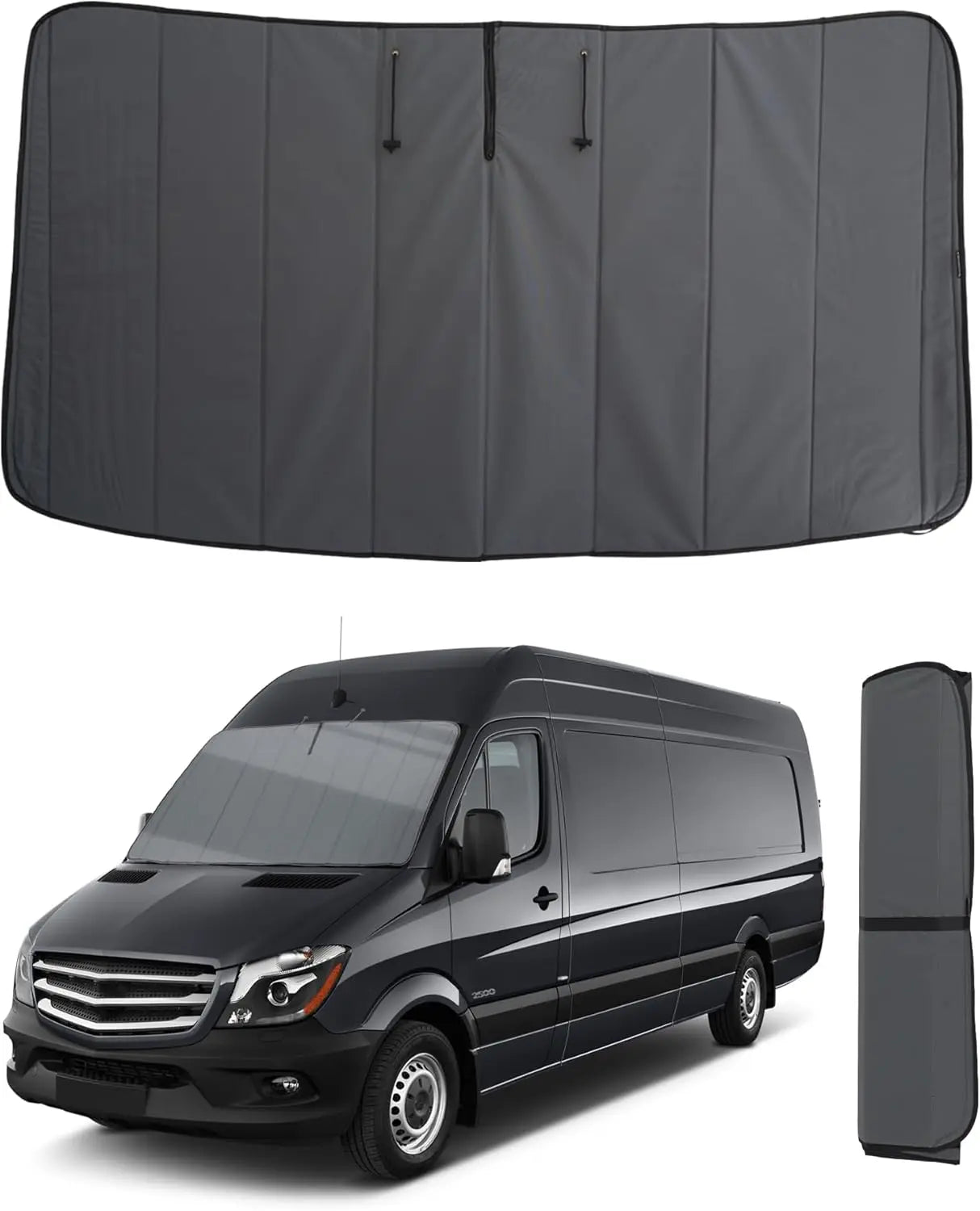 Magnetic Front Windshield Cover for Mercedes-Benz Sprinter Van NCV3/VS30 2007- on - MELIPRON