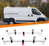 Melipron 2 Crossbars Van Roof Ladder Racks-1