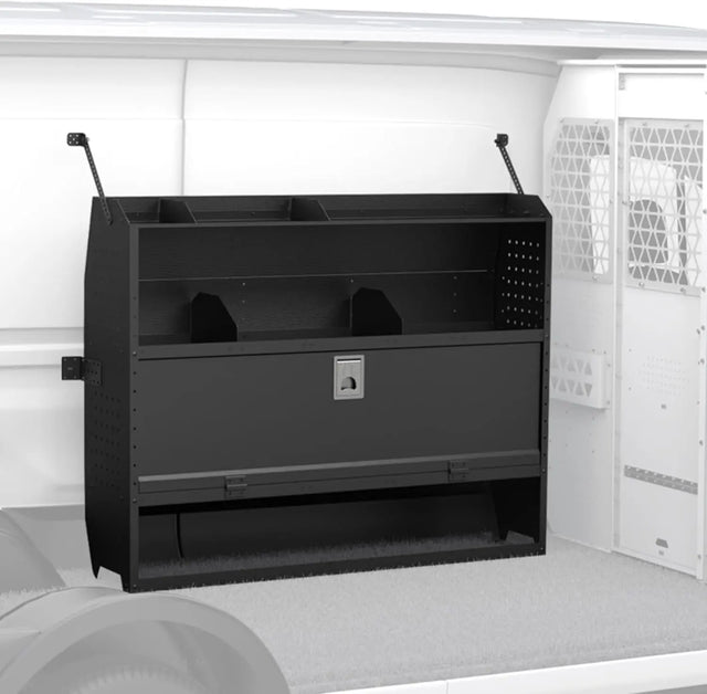 Cargo Van Shelves with Lockable Door Kits-1