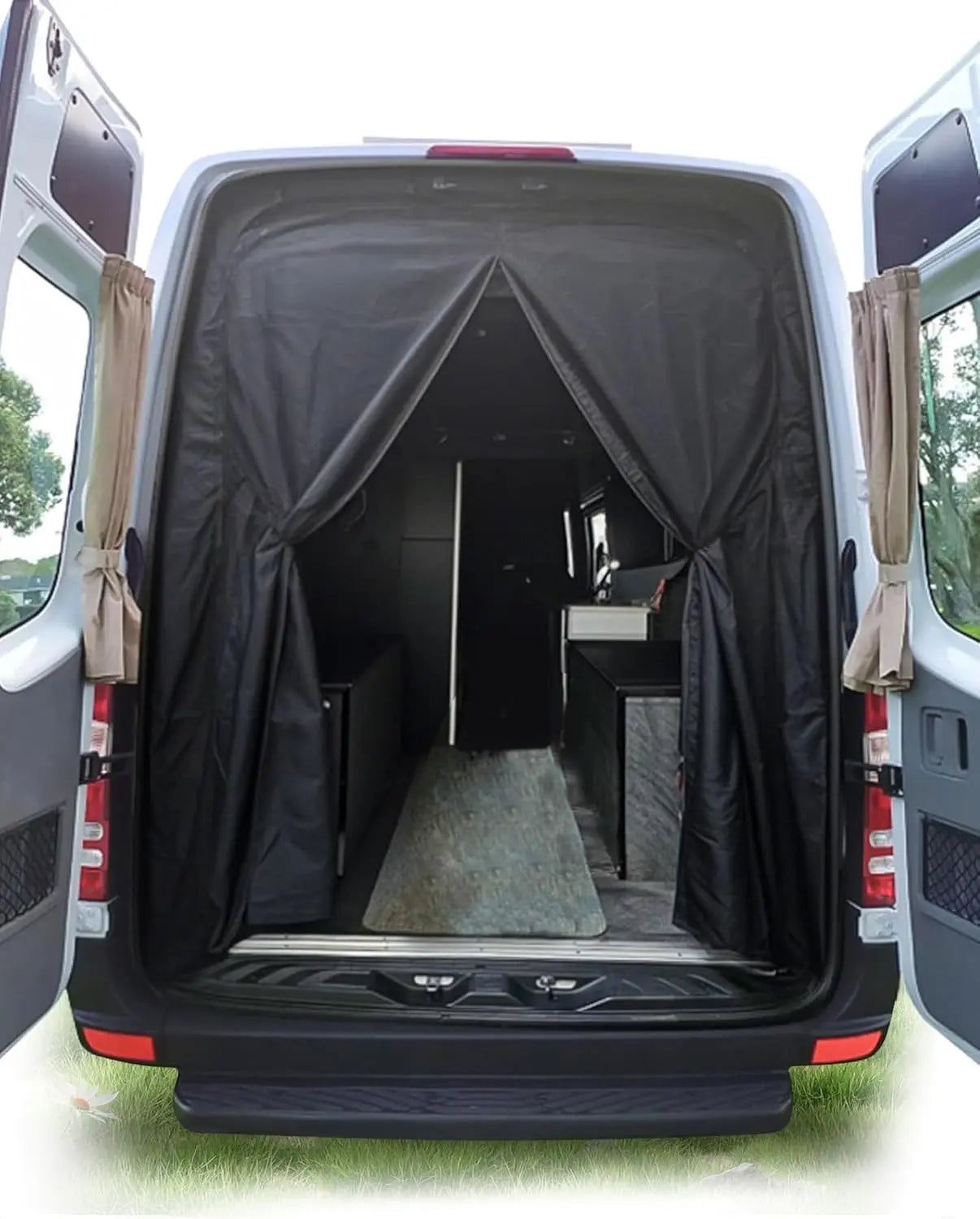 MELIPRON Van Bug Screen Fit for Mercedes-Benz Sprinter Rear Door High Roof 2007- On (VS30 & NCV3)