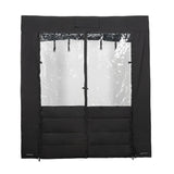 Van Chill Curtain Fit for Ford Transit 2015-2025 High Roof Rear Door-2