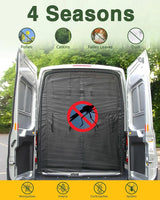 MELIPRON Van Bug Screen Fit for Mercedes-Benz Sprinter Rear Door High Roof 2007- On (VS30 & NCV3)