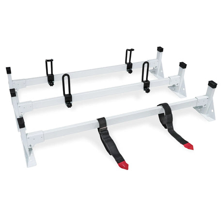 3 Crossbars Van Roof Ladder Racks-1