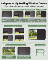 Melipron Magnetic Insulated Middle Window Cover for Mercedes Sprinter NCV3 & VS30 170"/170" ext – Driver Side -2