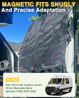 Insulated Blackout Van Window Covers for Mercedes Benz Sprinter VS30 2019-2025 - MELIPRON