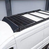 Aluminum Van Roof Rack Pro for Ford Transit 148" with Wind Fairing-3