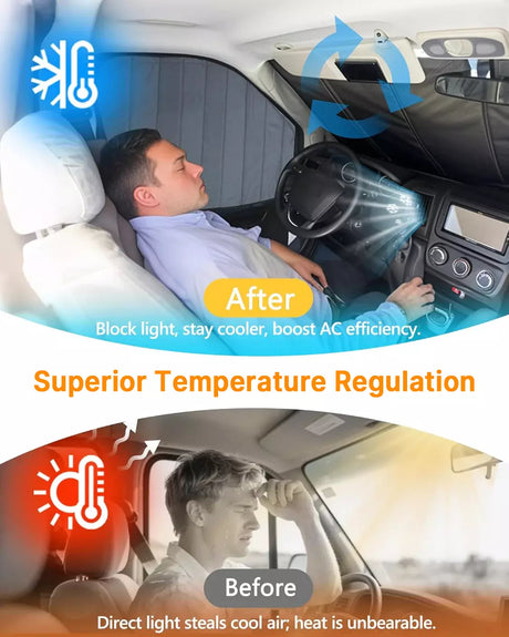 Insulated Blackout Van Window Covers for Mercedes Benz Sprinter NCV3 2007-2018 - MELIPRON