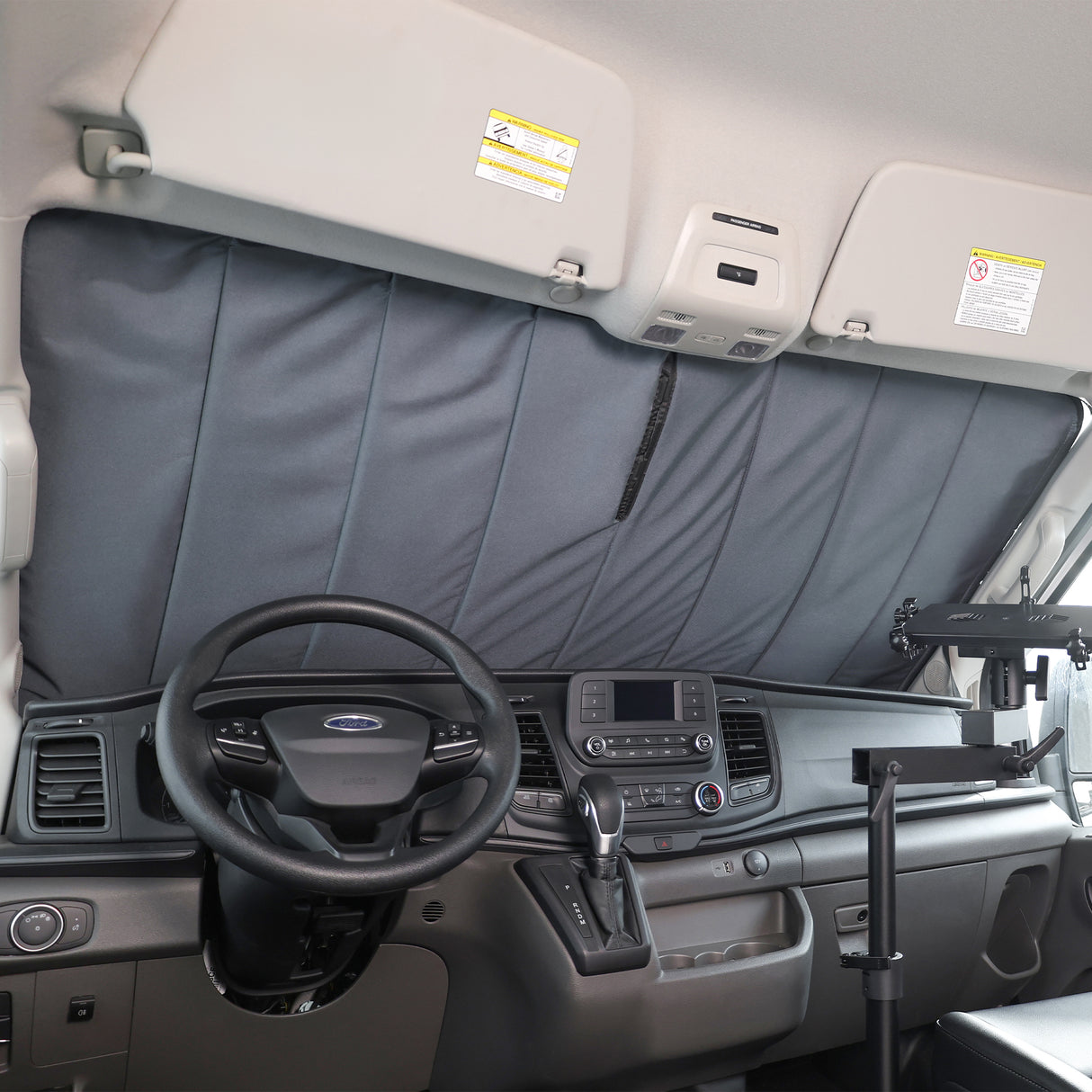 Melipron Magnetic Front Windshield Cover for Ford Transit Medium/High Roof