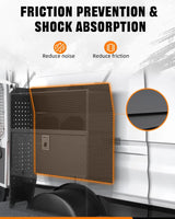 Cargo Van Shelves with Lockable Door Kits-3