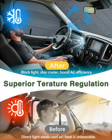 Insulated Blackout Van Windshield Covers for RAM Promaster - MELIPRON