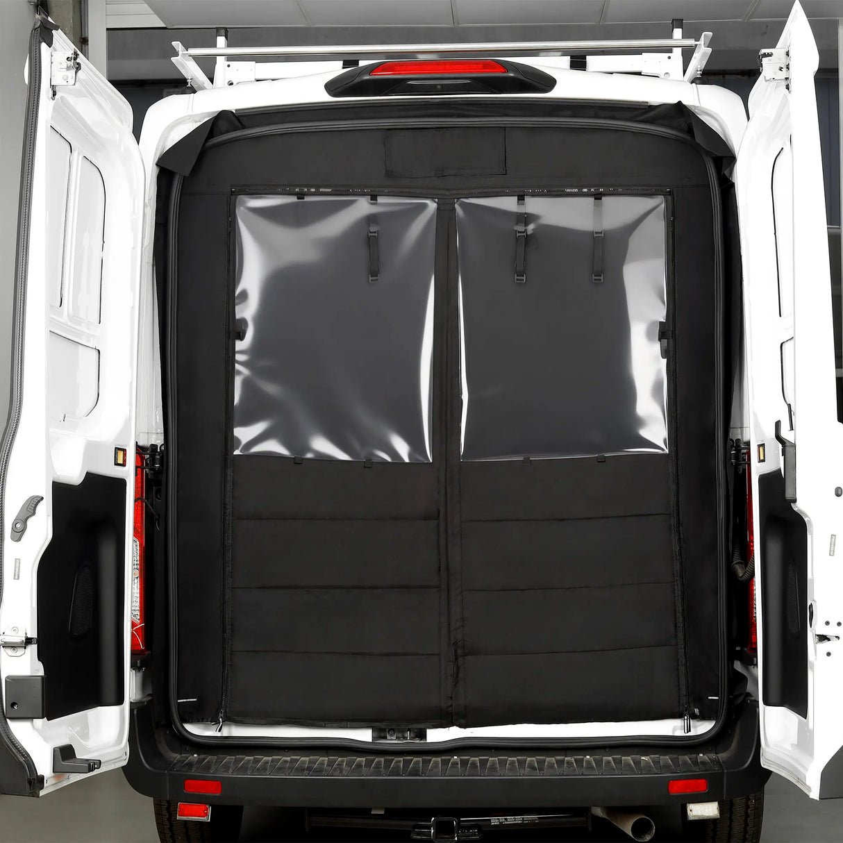 Melipron Insulated Rear Door Van Chill Curtain Fit for Ford Transit 2015-2025 Medium Roof