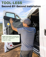 Insulated Blackout Van Window Covers for RAM Promaster - MELIPRON