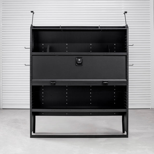Cargo Van Shelves with Lockable Door Kits Fit-1