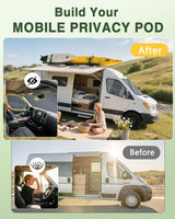 Insulated Blackout Van Windshield Covers for RAM Promaster - MELIPRON