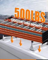 Melipron 2 Crossbars Van Roof Ladder Racks-4