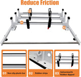 MELIPRON Steel Van Roof Rack Fit for Nissan NV200-4
