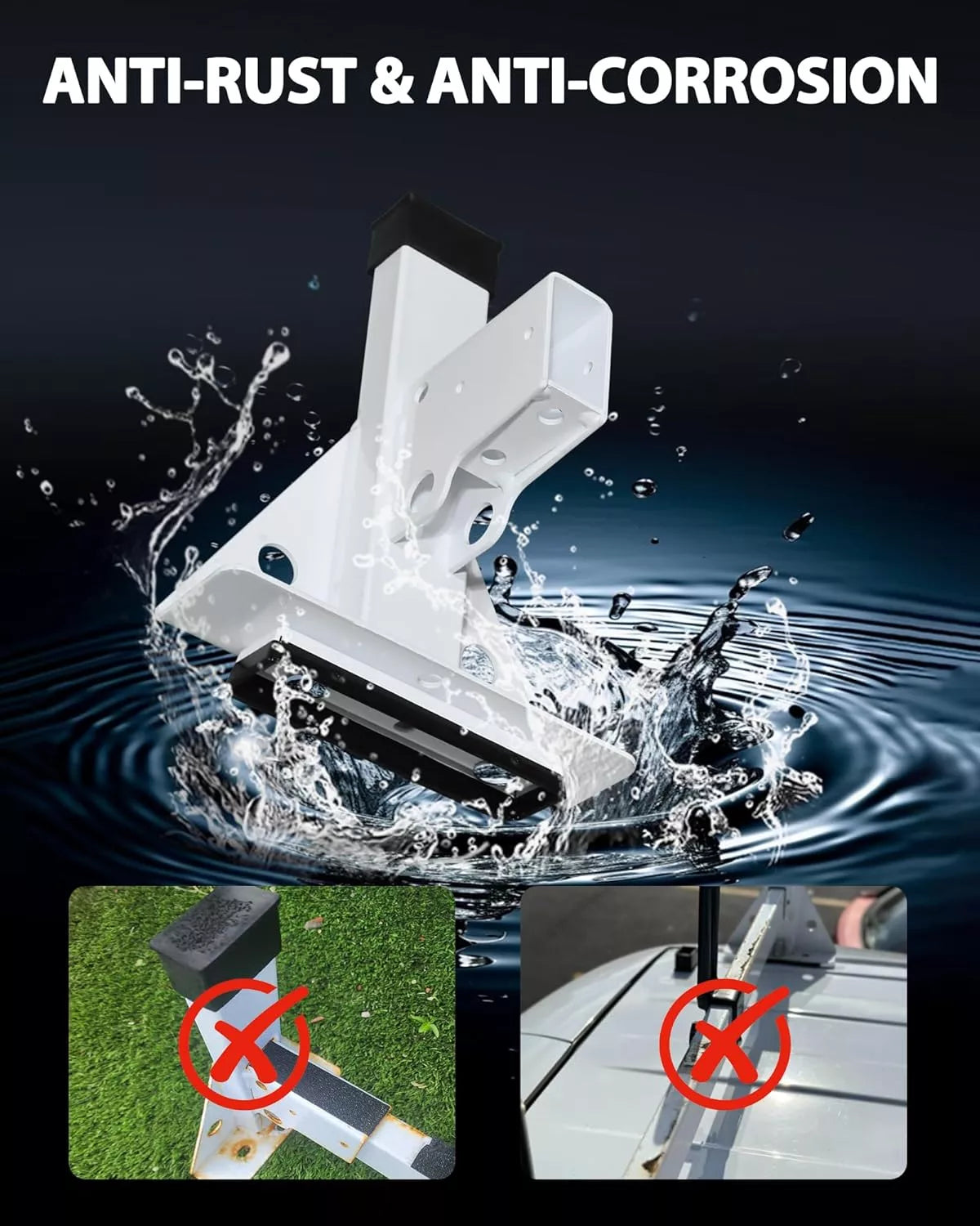 Melipron Van Roof Ladder Racks Fit for RAM ProMaster 2013-On-4