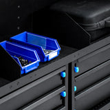 46" H x 13" D Steel Cargo Van Shelving Storage with Door-18