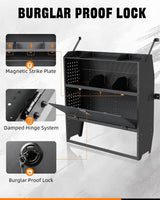 Cargo Van Shelves with Lockable Door Kits-4