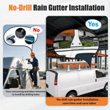 800LBS Van Roof Rack Fit for Chevy Express 1500/2500/3500 GMC Savana - MELIPRON