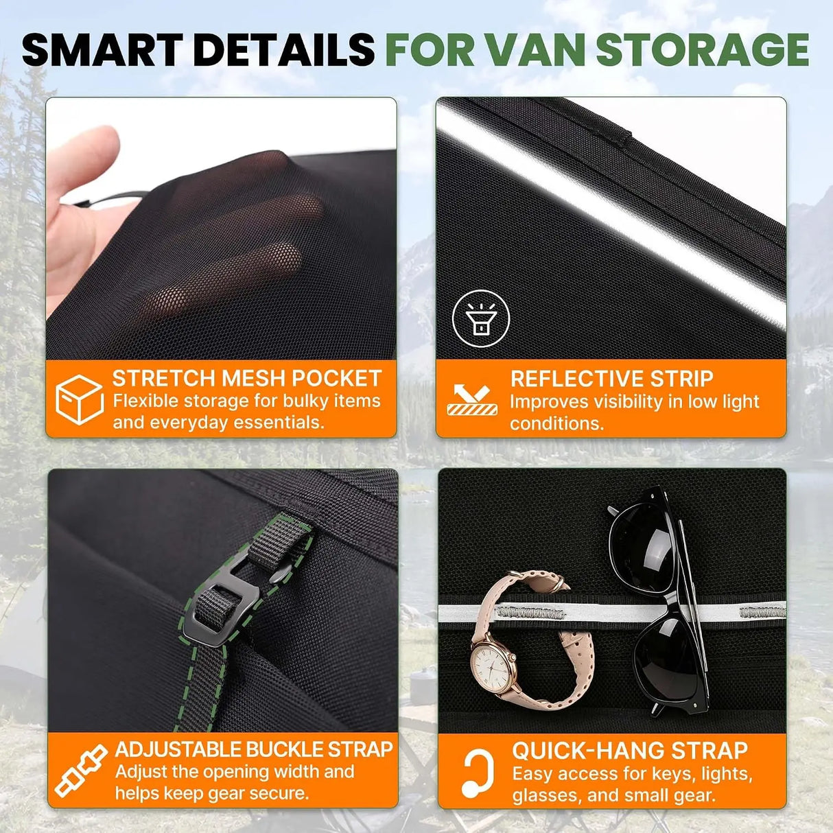 Melipron Rear Door Lower Storage Panels for Mercedes Sprinter VS30 Mid & High Roof 2019-2026 – Pair -5