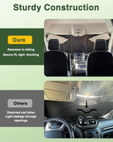 Insulated Blackout Van Windshield Covers for RAM Promaster - MELIPRON