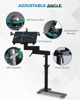 Aluminum Passenger Seat Laptop Mount for Ford Bronco - MELIPRON