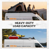 MELIPRON Aluminum Van Roof Rack for RAM ProMaster 159" WB EXT High Roof