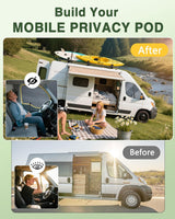 Insulated Blackout Van Window Covers for RAM Promaster - MELIPRON