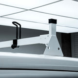 Melipron Van Roof Ladder Racks with Rear Cargo Roller for Ford Transit 150 250 350